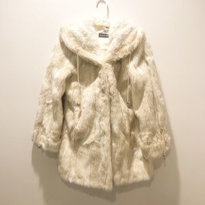 Pamela McCoy faux fur jacket